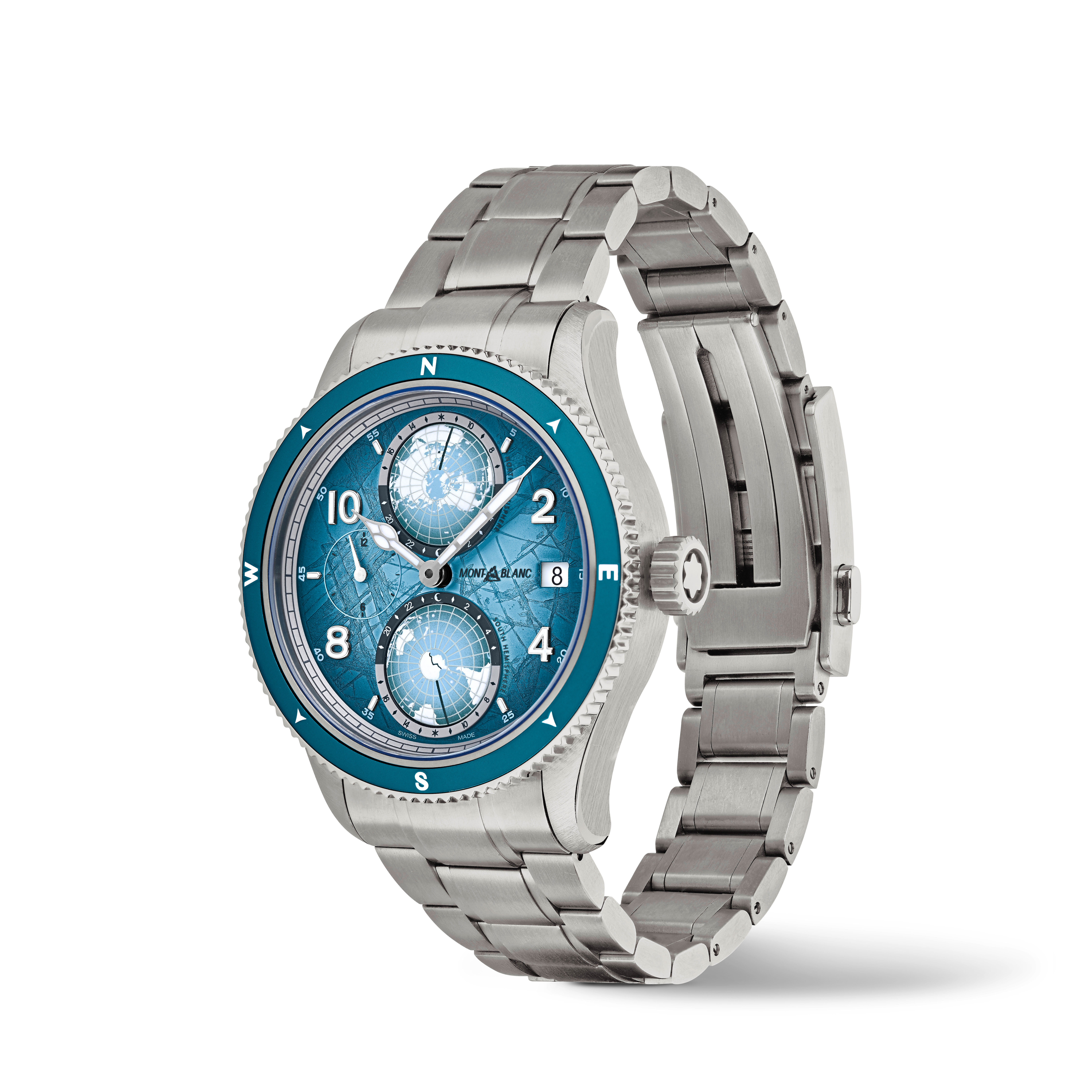 All-New Montblanc 1858 Geosphere Limited Edition with an Iced Blue